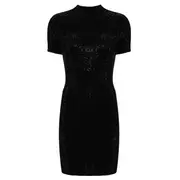 [Alexander Wang] Crystal Hotfix Minidress