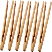 6pcs Tweezers Tool Pincer Tweezers Fine Motor Crafting Fine Motor Skill Small Natural Educational Bead Educational Tool Sensory Forceps Wooden