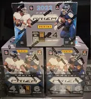 (3) 2022 Panini Prizm NFL Football Blaster Box lot LIGHT BLUE PRIZM PURDY ?