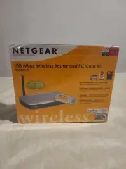 Netgear Wireless Router PC Card Bundle WGTB511TNA WGTB511T WGT624 V3 G