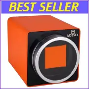 Compact Leather Automatic Watch Winder with Multiple Rotation Modes - Gift Ready