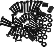 ULTECHNOVO 88pcs Tv Mounting Screw Kit Heavy Duty Screws for Secure Wall Installation Complete Set for Television Mounting Robust and Reliable Accessories for Home Entertainment Setup