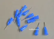 100pcs Blue Blunt Dispensing Syringe Needle Tips 1/2" 22Ga