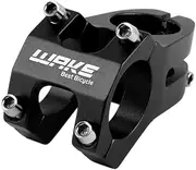 31.8 Stem 45mm Bike Stem Wake Mountain Bike Stem Short Handlebar Stem for Most Bicycle, Road Bike, MTB, BMX, Fixie Gear, Cycling (Aluminum Alloy, Black Blue Gold Red)