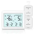 Refrigerator Thermometer Freezer Alarm Wireless Fridge Thermometer Alert MAX/MIN