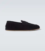 [Brunello Cucinelli] Brunello Cucinelli Suede penny loafers AU 7 blue
