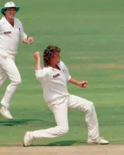 Paul Smith in action for Warwickshire during the Benson & Hed- Old Cricket Photo