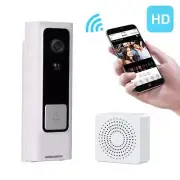 Wireless Doorbell Camera with Chime Video Ring Doorbell with Chime with Motion