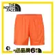 【The North Face 男 FlashDry運動短褲《橘》】3CE9/運動短褲/快乾短褲/慢跑褲