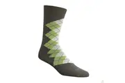 WIGWAM Gidget Socks Everyday Cotton Blend Crew Hiker MADE IN USA Lightweight - Brown - M
