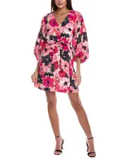 tyler be Val Silk Shift Dress
