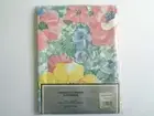 Floral Shower Curtain Daybreak Vinyl Pink Flower Green Yellow Bathroom 71x72
