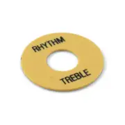 WD Rhythm/Treble Ring Washer For Gibson 3 way Toggle Switch Cream/Black