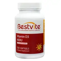 在飛比找蝦皮商城優惠-【美國BestVite】 必賜力維他命D3膠囊(250顆/瓶