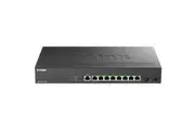 D-LINK 10-Port Multi-Gigabit Smart Managed PoE+ Switch with 8 2.5G PoE+ ports and 2 10G SFP+ ports DMS-1250-10SP