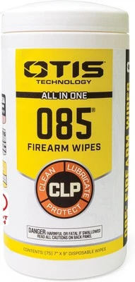 Otis Technology 085 Wipes CLP Firearms Wipes (75 Count)