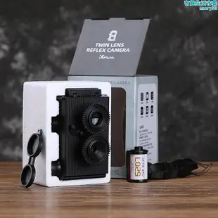 大人的科學雙反相機 第3代 手工DIY拼裝組裝135膠捲傻瓜相機禮物