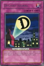 YU-GI-OH DESTINY SIGNAL SILVER RARE N/MINT DR04-EN232 (ONLY ONE ON EBAY)