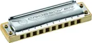 Hohner Harmonicas Marine Band Crossover, Key of C, Stainless Steel, Bamboo