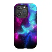 For iPhone 14 Pro Case Protective MagSafe Compatible Cover Abstract Galaxy