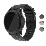 StrapsCo Rubber Watch Band for Garmin Fenix 5/Forerunner 935/Instinct