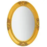 Elegant Gold Baroque Style Wall Mirror 50x70 cm Decorative Home Accent