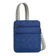 Travelon Anti-Theft Boho Slim Crossbody Lush Blue