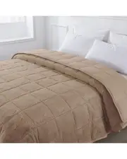 St. James Home Cozy Down Alternative Reversible Blanket