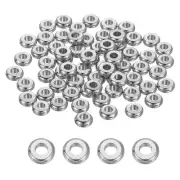 60 Pcs Flat Round Spacer Beads 4mm Heishi Beads, 1.5mm ID x 1.5mm H