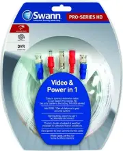 Swann PRO-SERIES Security Cable 100ft Video & Power in One CO-AX RG59 BNC & DC