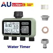Sprinkler Timer 4Outlet For Garden Hose Drip Irrigation Auto Watering Irrigation