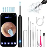 Ear Wax Removal Kit,Ear Cleaner with Camera,Ear Cleaning Kit 1269P HD Otoscop...