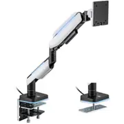 KONIC Single Heavy-Duty Gaming Monitor Stand - Fits Screen up to 49" - Weight Capacity 2-20kg - Support Samsung Odyssey G9 gaming [KDF9012GL]