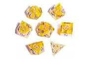 Dudley's Gallery - Hello Bees Sharp Edge Resin Dice Set