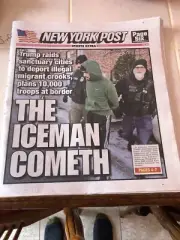 NY Post Jan 23 2025 The Icemen Cometh and Gang Glenn