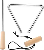 NULYLU Triangle Tar Musical Instrument Percussion Instrument Timbales Instrument Musical Steel