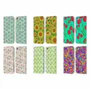 GRACE ILLUSTRATION LOVELY FLORAL LEATHER BOOK CASE FOR APPLE iPOD TOUCH MP3