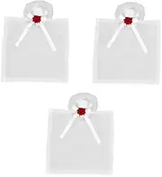 [BESPORTBLE] 3pcs Top Hat Rose Veil Wedding Veils for Brides Hats for Women Fashionable Headpiece for Women Headwear for Tea Pasrty Party Headwear Afternoon Tea Headpiece Lace White