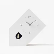 Lemnos cuckoo clock table clock white cuckoo-collection tilt tilt NL19-02 w195 x