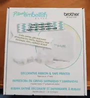 Brother P-touch Embellish Elite Decorative Ribbon and Tape Printer