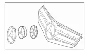 Mercedes Benz Genuine C63 AMG 2012-2015 Grille Assembly 2048802483