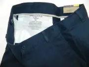 NEW Dockers Classic Fit Dark Blue Student Khaki Pants measured Size Husky 29x27