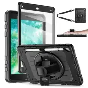 Case for iPad 6th/5th Generation 9.7'' with Screen Protector Pencil Holder [3...