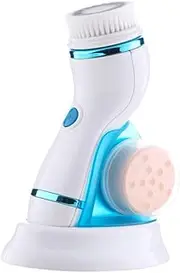 PAMINGONO 1Pc Electric Facial Cleansing Device Face Cleaner Brush for Deep Pore Cleaning Rechargeable Skin Friendly Material for Women