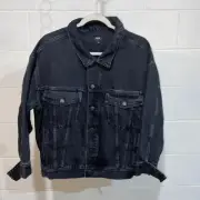 EDWIN Anthropologie Women's Alexa Denim Jacket SMALL Irony Streetwear #EW5004BOA
