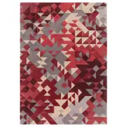 Asiatic Enigma In Red Rug