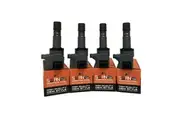 Pack of 4 - SWAN Ignition Coil for Honda Civic (1.8L / 2.0L), CR-V (2.0L) & HRV (1.8L)