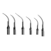 60 Dental Ultrasonic Piezon Scaler Tip Scaling Fit EMS Woodpecker Handpiece G1-6