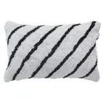 [James Lane] Felix Cushion Black/ White 35cm x 55cm