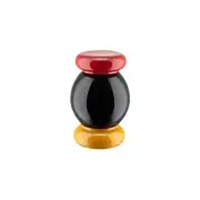 Alessi Salt-Pepper Castor Black